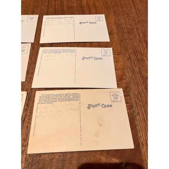 Chattanooga Tennessee Tourist Landmark Vintage Postcards, Lot of 8, Linen - Picture 6 of 8